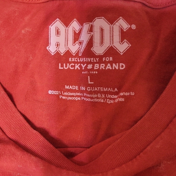 Lucky Brand Red and Pink Short Sleeve Tees - Picture 4 of 7
